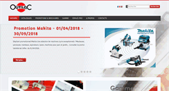 Desktop Screenshot of outilac.be